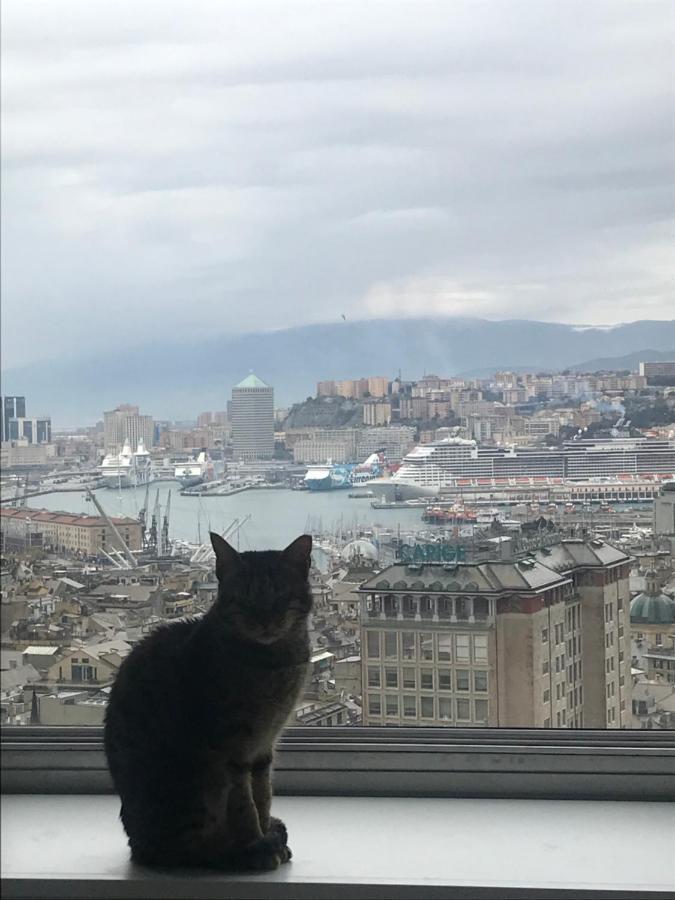 Central Penthouse With Spectacular Sea And City Views ジェノヴァ エクステリア 写真